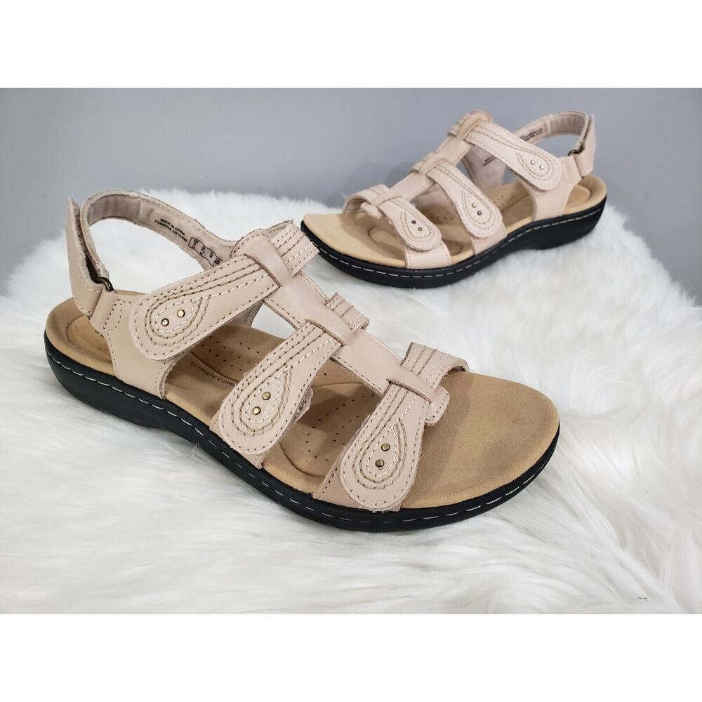NEW WITHOUT BOX - Size 7.5 Clarks Women's Laurieann Vine Sand Tan Taupe Leather
